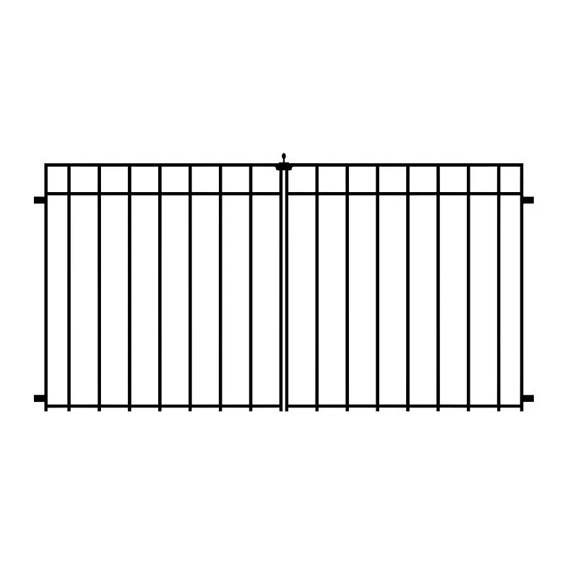 CORAL PRFL DOUBLE GATE 34X34IN