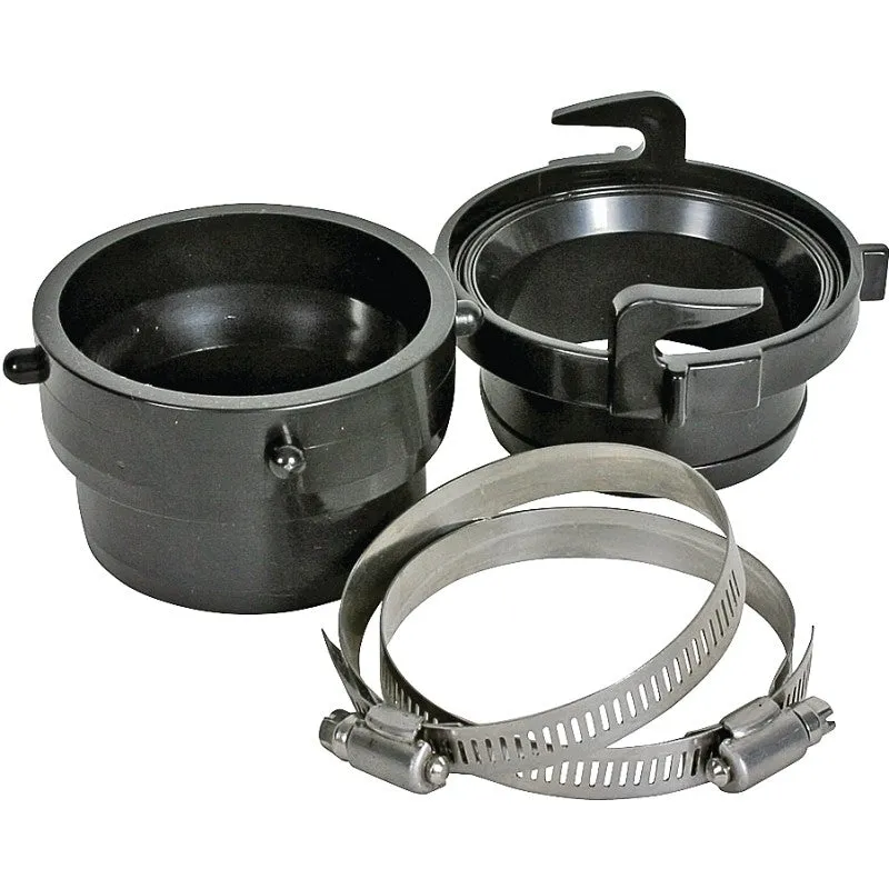 Camco USA 39543 RV Twist Connect Kit, ABS, Gray (Pack of 3)