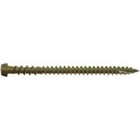 Camo 0349354 Deck Screw, #10 Thread, 2-1/2 in L, Star Drive, Type 99 Double-Slash Point, Carbon Steel, T20 Drive