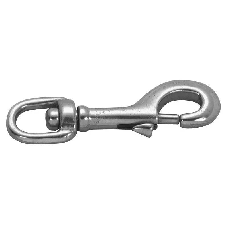 Campbell T7631324 Swiveling Bolt Snap, 3/4 in, 180 lb Working Load, Stainless Steel
