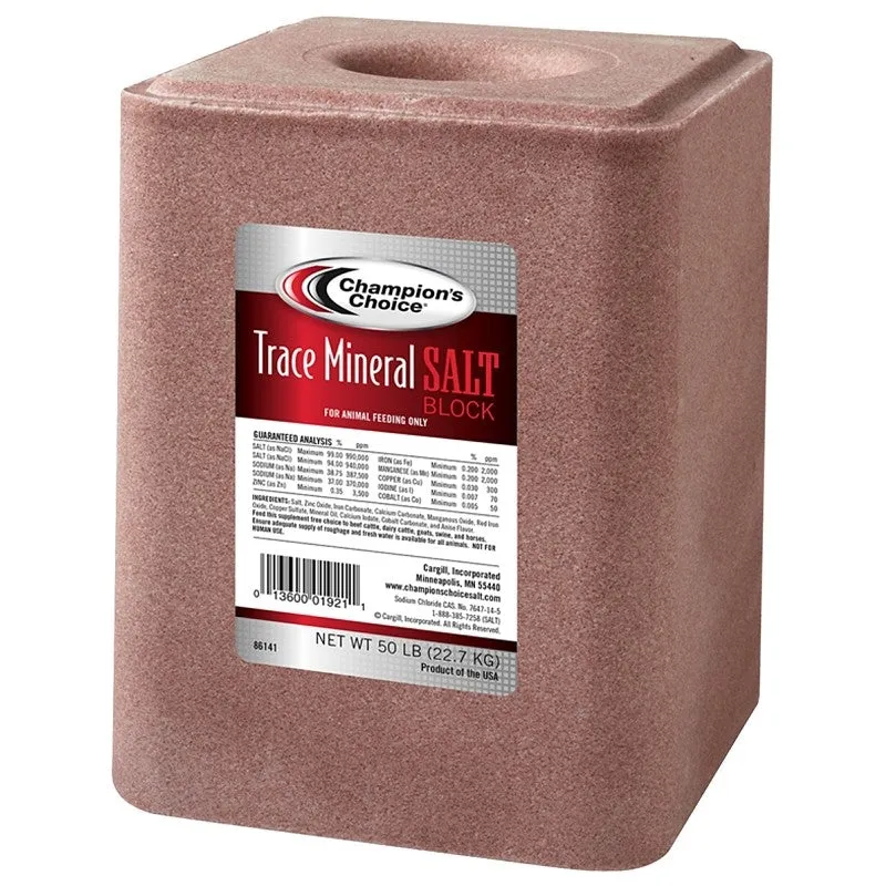 Cargill 100012624 Trace Mineral Salt, 50 lb
