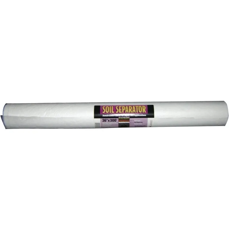 Carriff Corp 36300SSF Soil Separator, 300 ft L X 36 in W Dimensions (Pack of 4)