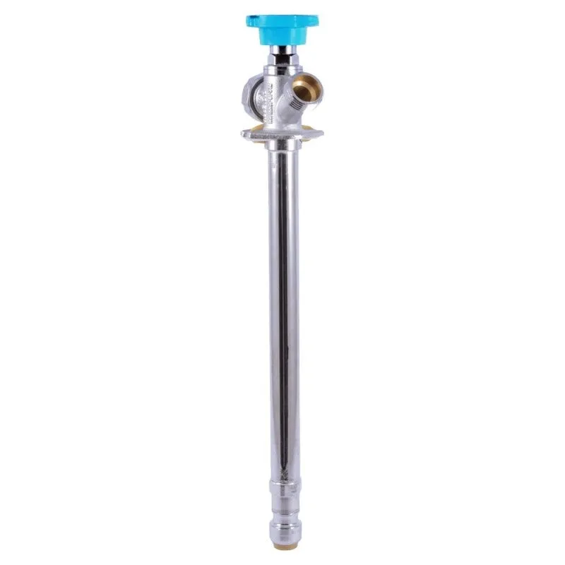 Cash Acme 24629LF Anti-Siphon Sillcock, 10 in L, 1/2 x 3/4 in, MHT, 125 psi, Brass Body
