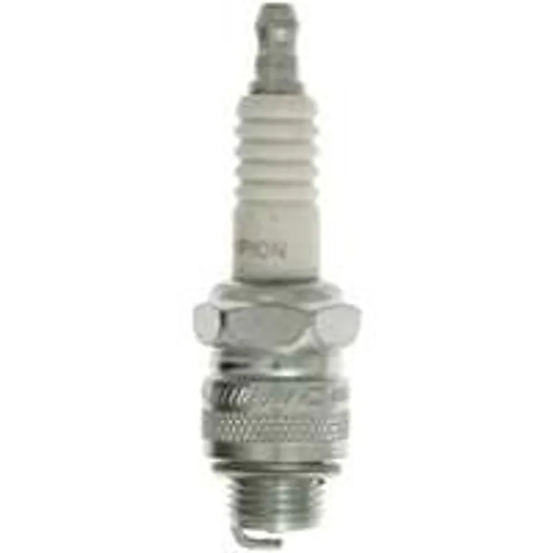 Champion RJ12C Spark Plug, 0.027 to 0.033 in Fill Gap, 0.551 in Thread, 0.813 in Hex (Pack of 8)