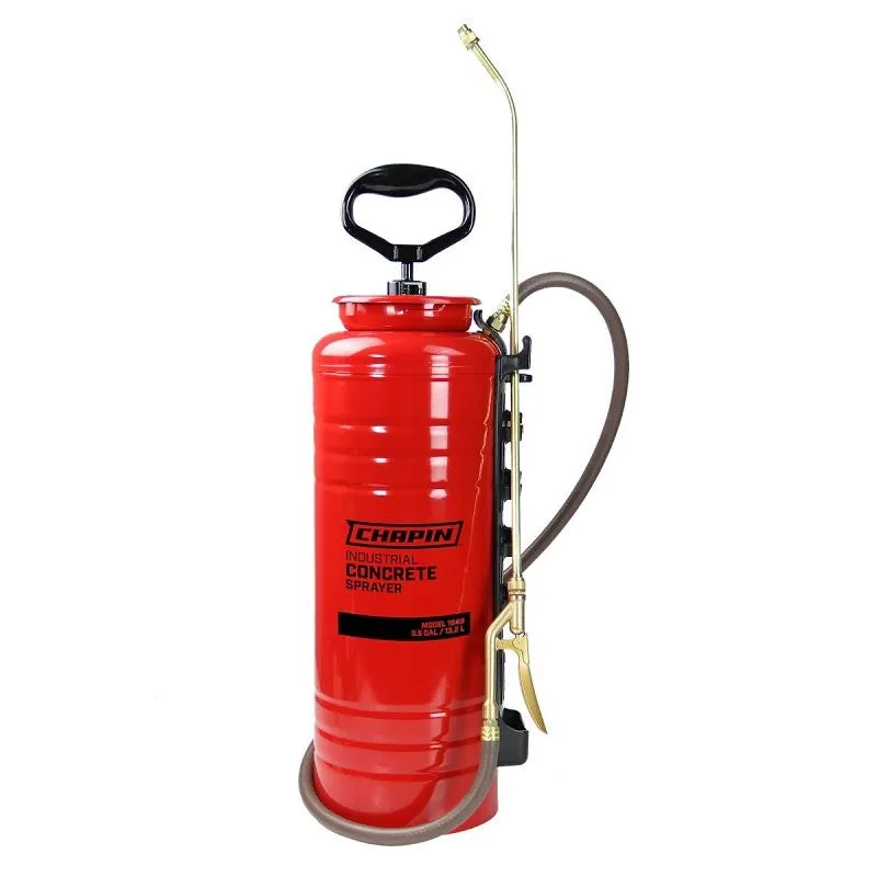 Chapin 1949 Handheld Sprayer, 3.5 gal Tank, Steel Tank, 48 in L Hose
