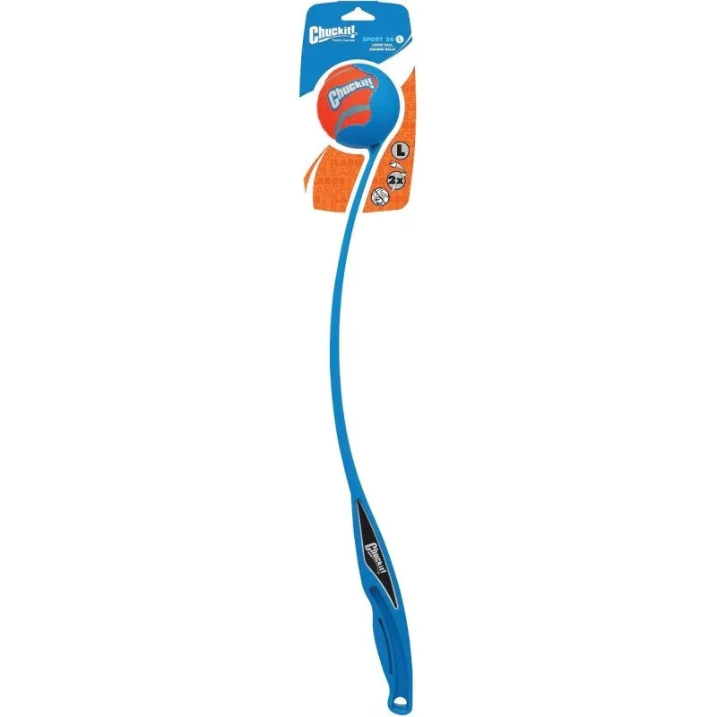 Chuckit! 06700 Dog Toy, L, Cushioned Grip, Plastic, Assorted
