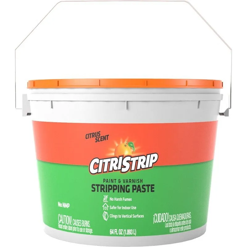 Citristrip HCG740 Paint and Varnish Stripper, Paste, Citrus, Orange (Pack of 4)