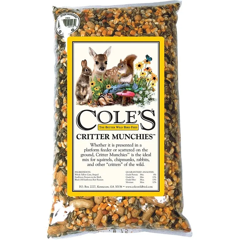 Cole’s CM20 Critter Munchies, Blended Seed, 20 lb Bag (Pack of 2)