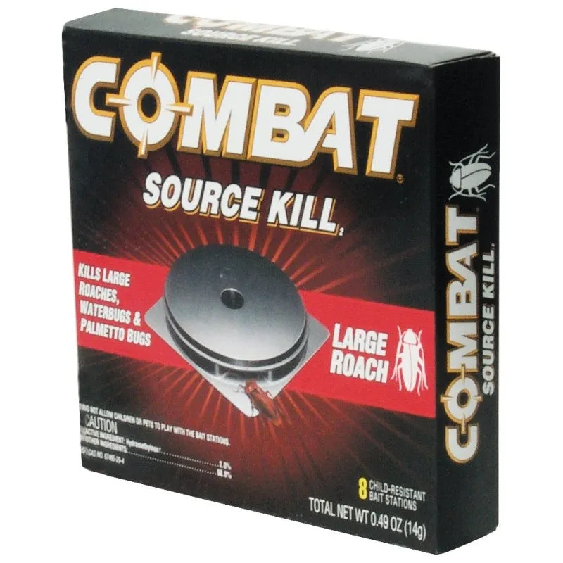 Combat 41913 Roach Bait, Characteristic, 0.49 oz