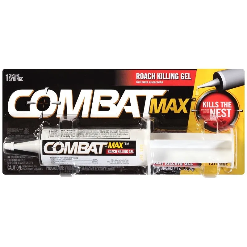 Combat 51960 Roach Killer Gel, Gel, Characteristic, 60 g