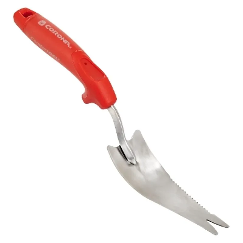 Corona CT-3354 Weeder, 7 in L Blade, Stainless Steel Blade, Composite Handle, 6 in L Handle