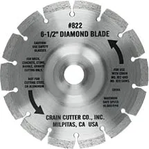 Crain 822 6-1/2″ Super Saw Diamond Blade