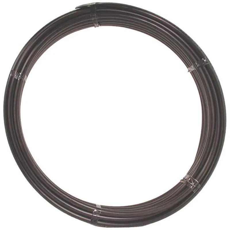 Cresline 18210 Pipe Tubing, 3/4 in, Plastic, Black, 400 ft L, 125 psi Pressure