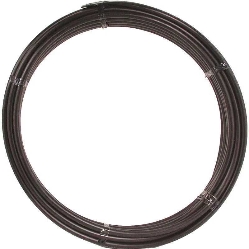 Cresline 18355 Pipe Tubing, 1-1/4 in, Plastic, Black, 100 ft L, 100 psi Pressure