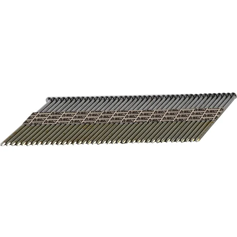 DEWALT DPT-10D120GFH Framing Nail, 3 in L, 30, Galvanized Steel, Round Head, Smooth Shank