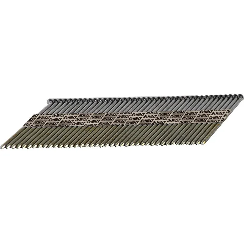 DEWALT DPT-12D131FH Series Framing Nail, Paper Tape Collation, 3-1/4 in L, 30 Gauge, Steel, Bright, 0.13 in Diameter