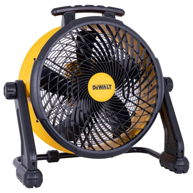 DEWALT DXF1850B 18″ 20V AC/DC 3-Speed Drum Fan Tool with Adapter Cord