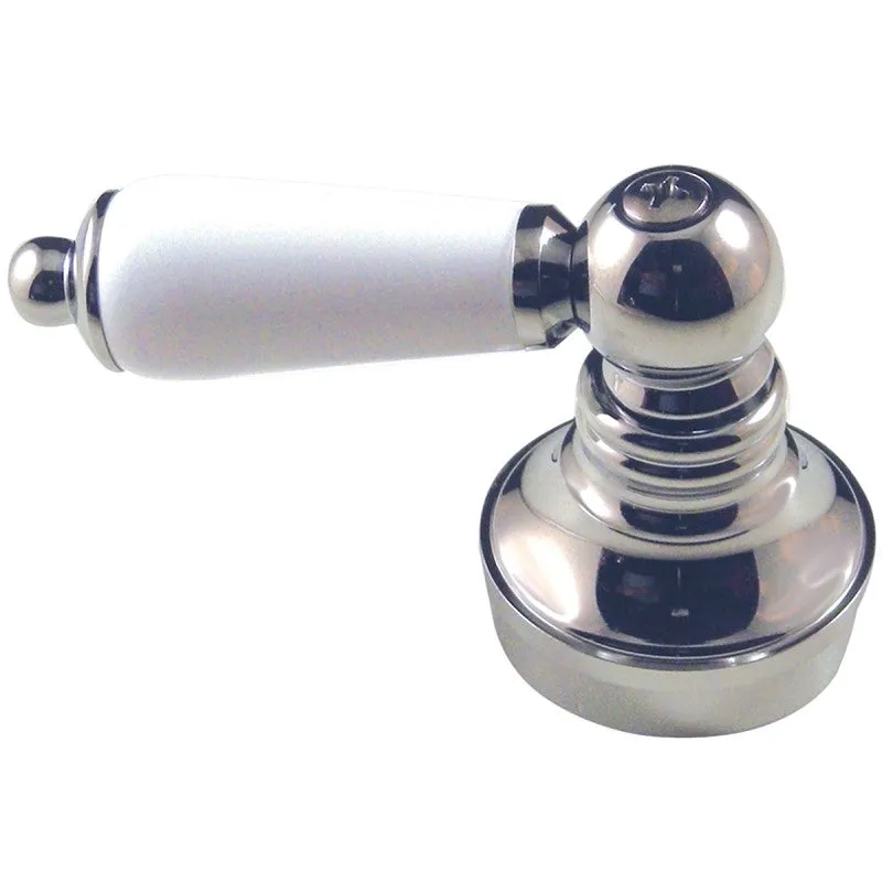 Danco 46010 Faucet Handle, Zinc, Chrome Plated, For: Universal Single Handle Bathroom Sink and Kitchen Sink Faucets