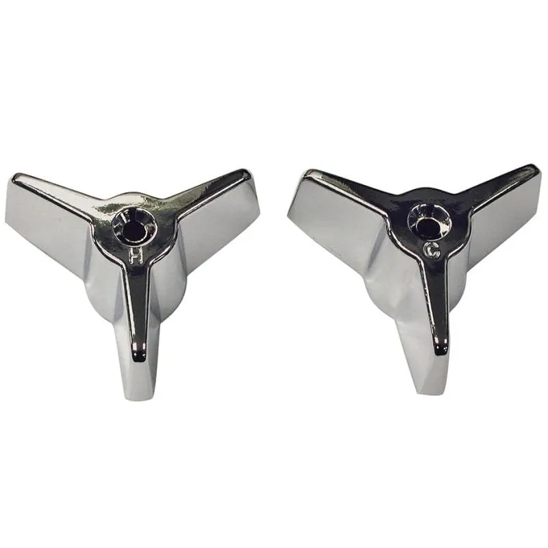 Danco 88432 Faucet Handle, Zinc, Chrome Plated, For: American Standard Colony Two Handle Tub/Shower Faucets