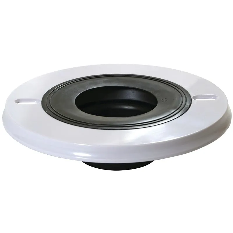 Danco HCP110X Wax Ring Cap, Plastic, White, For: Any Pipe, Toilet or Collar Size