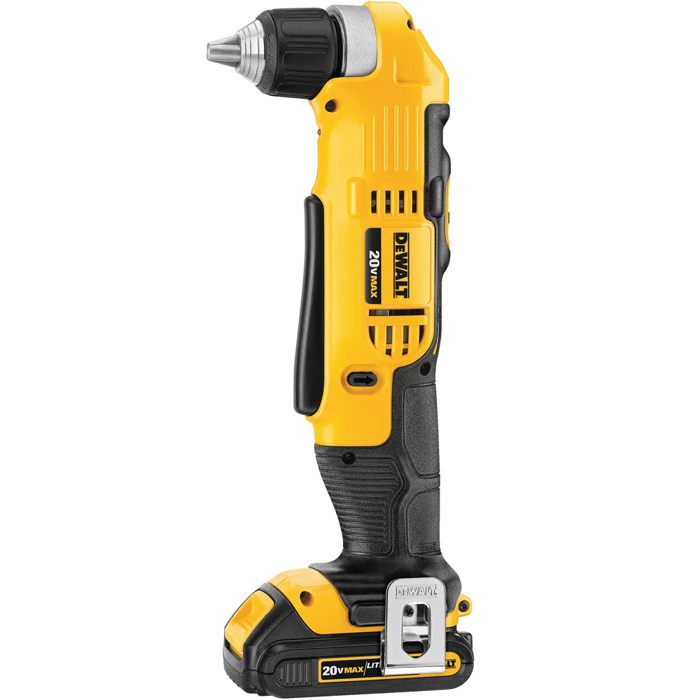DeWalt DCD740C1 Right Angle Drill Driver Compact Kit