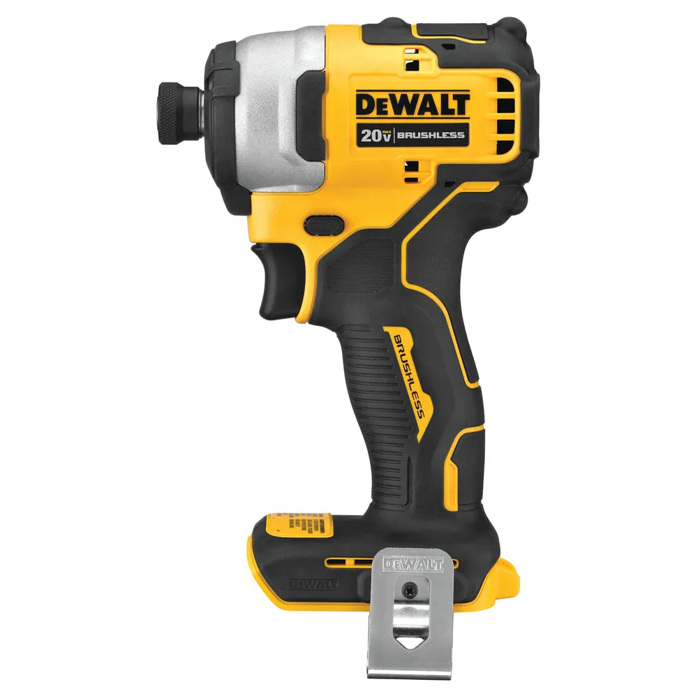 DeWalt DCF809B Atomic 20V Max Brushless Cordless Compact 1/4″ Impact Driver (Tool Only)