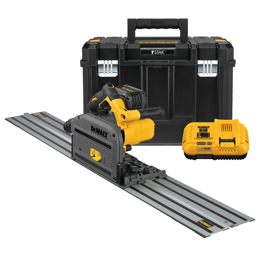 DeWalt DCS520ST1 Flexvolt 60V Max 6-1/2″ Cordless Tracksaw Kit