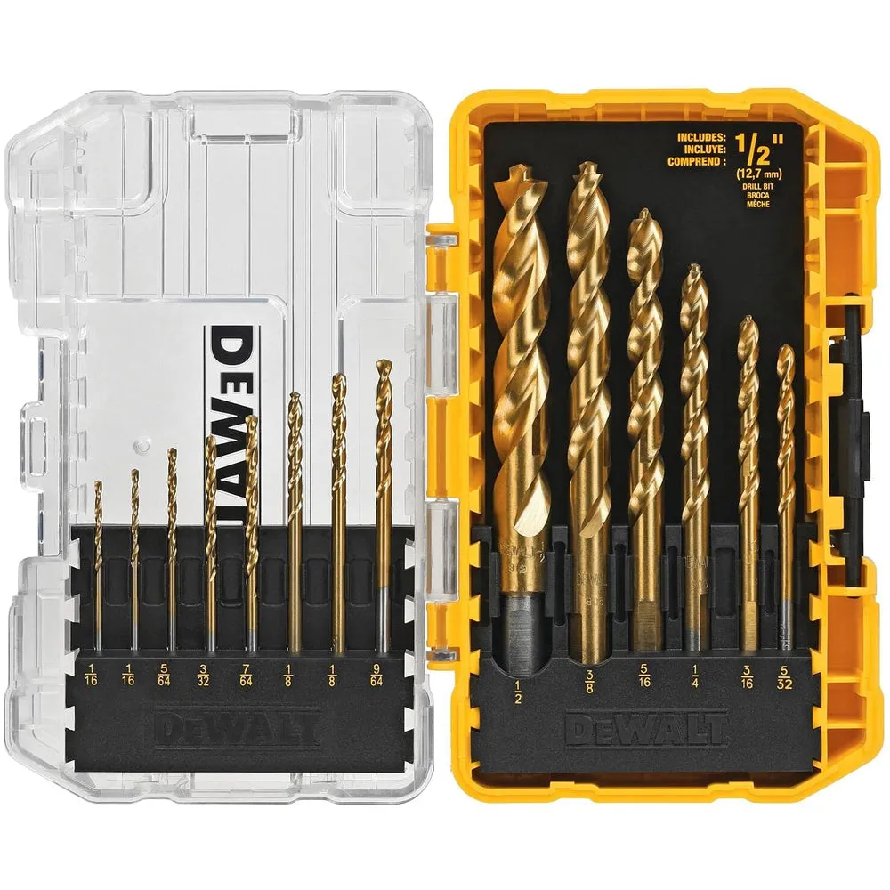 DeWalt DW1354 Titanium Drill Bit Set
