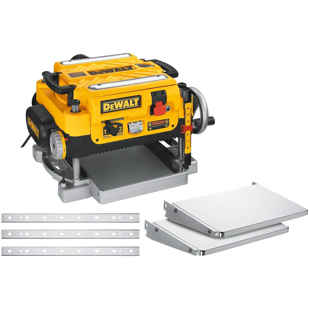 DeWalt DW735X 13″ Three Knife, Two Speed Thickness Planer