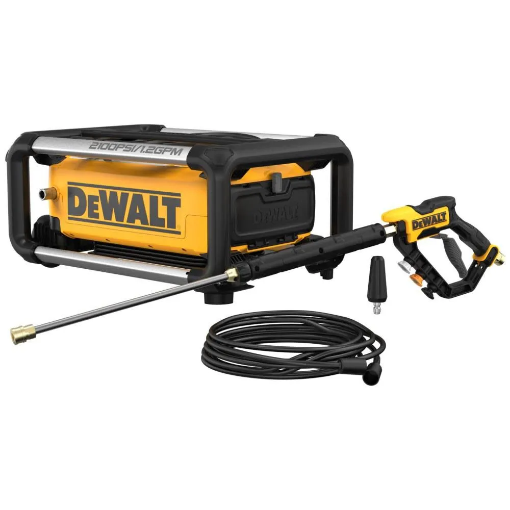 DeWalt DWPW2100 13 Amp Electric Jobsite Cold Water Pressure Washer