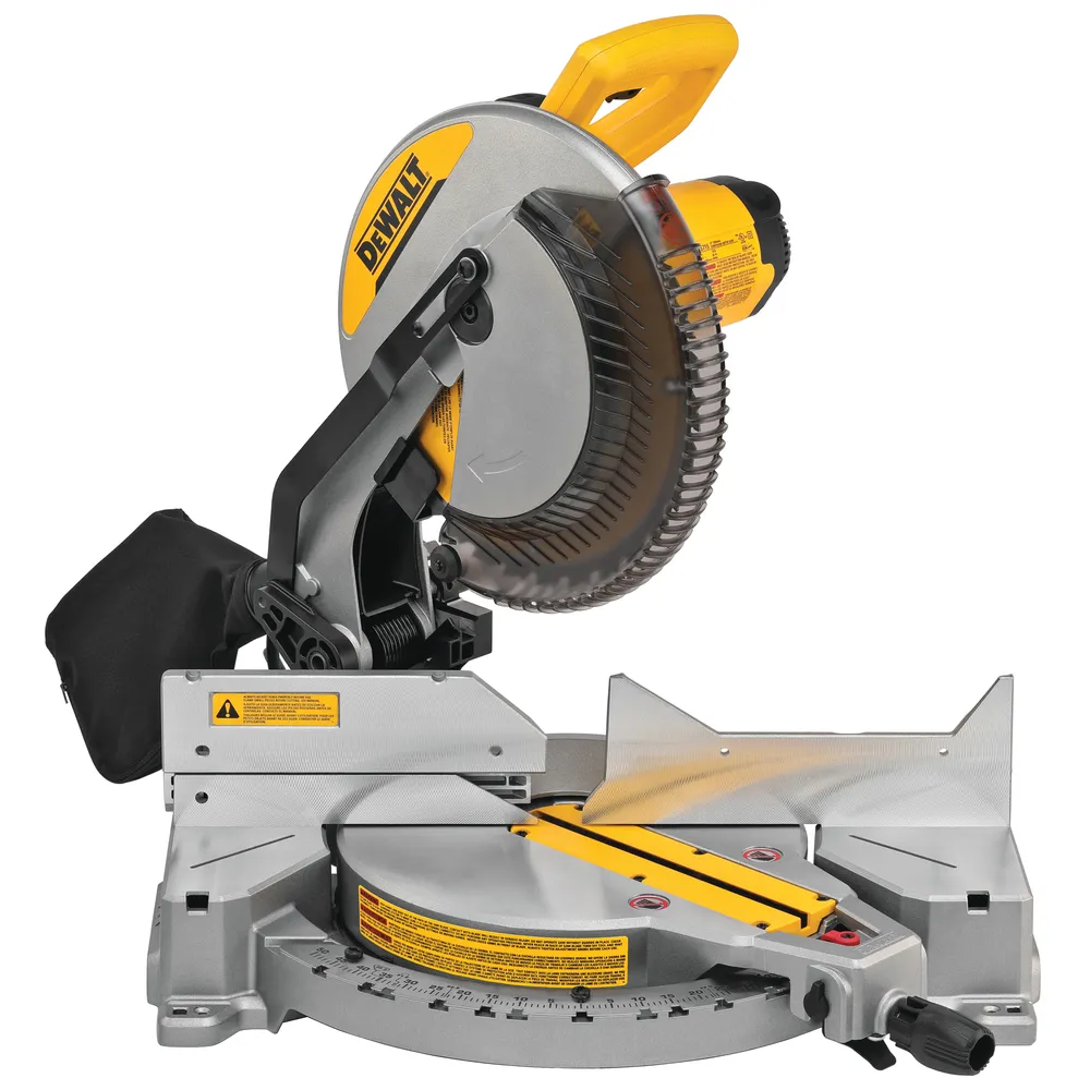 DeWalt DWS715 12″ Single-Bevel Compound Miter Saw