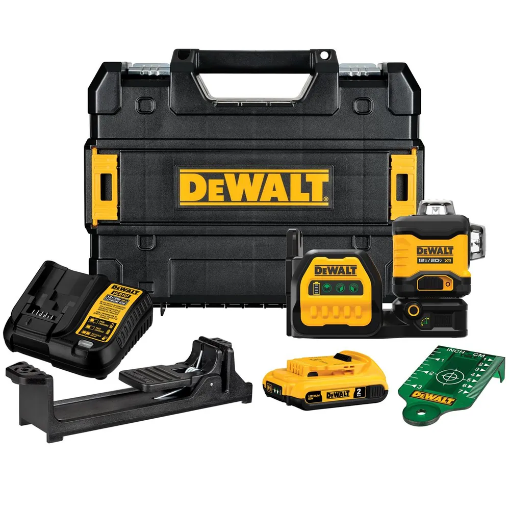Dewalt 20V Max 3 x 360 Green Laser – DCLE34030G