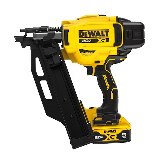 Dewalt DCN920P1 20V MAX Cordless 21-Degree Framing Nailer Kit, 2 to 3-1/2″