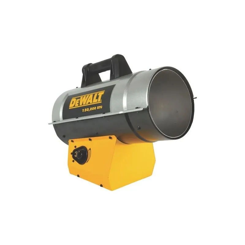Dewalt DXH150FAV 150,000 BTU/HR Forced Air Propane Heater