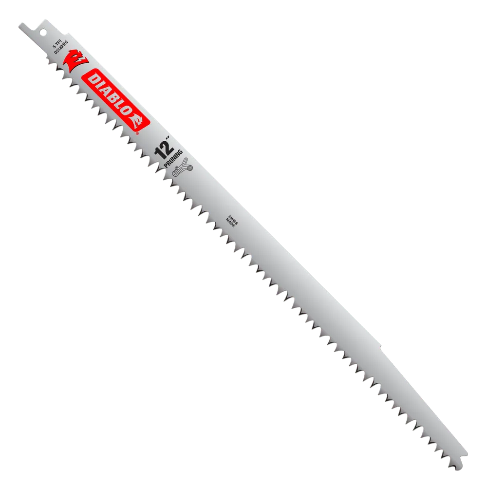 Diablo DS1205FG 12″ 5 TPI Fleam Ground Reciprocating Saw Blades