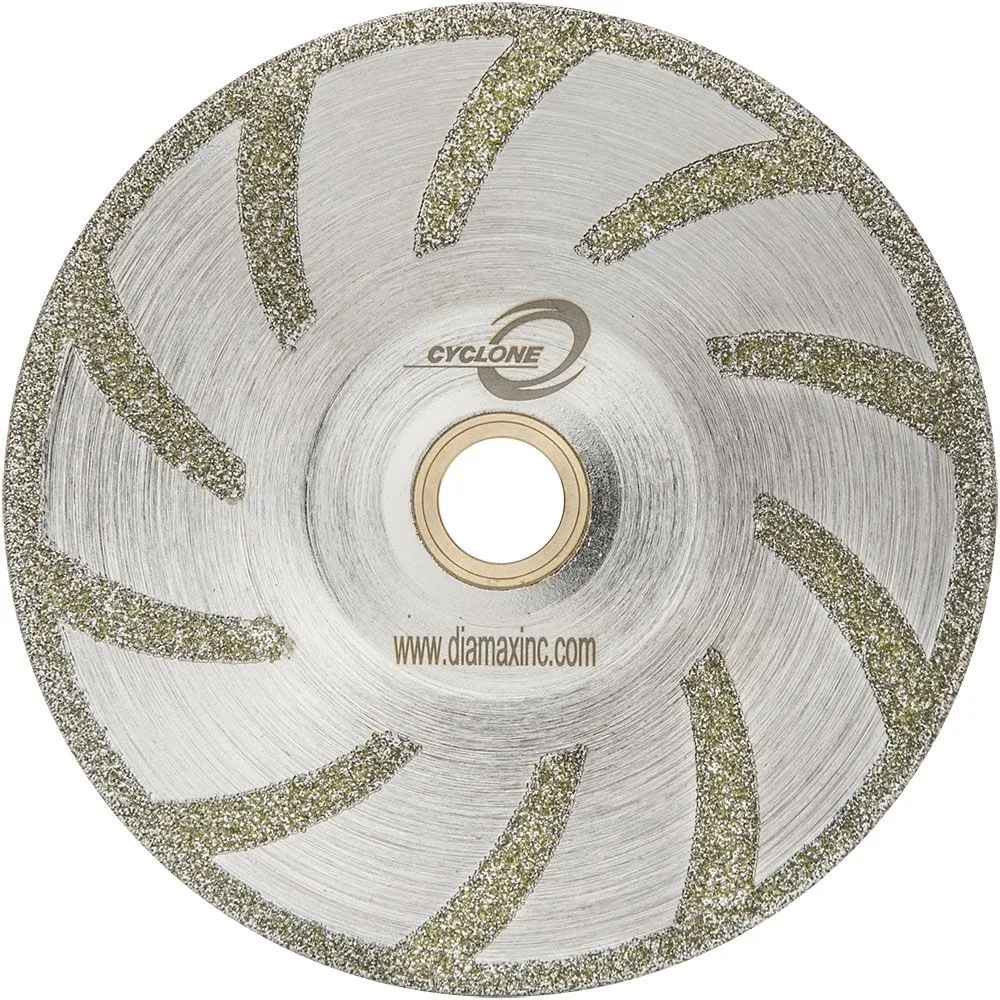 Diamax Cyclone Electroplated Marble Contour Blade – 5″