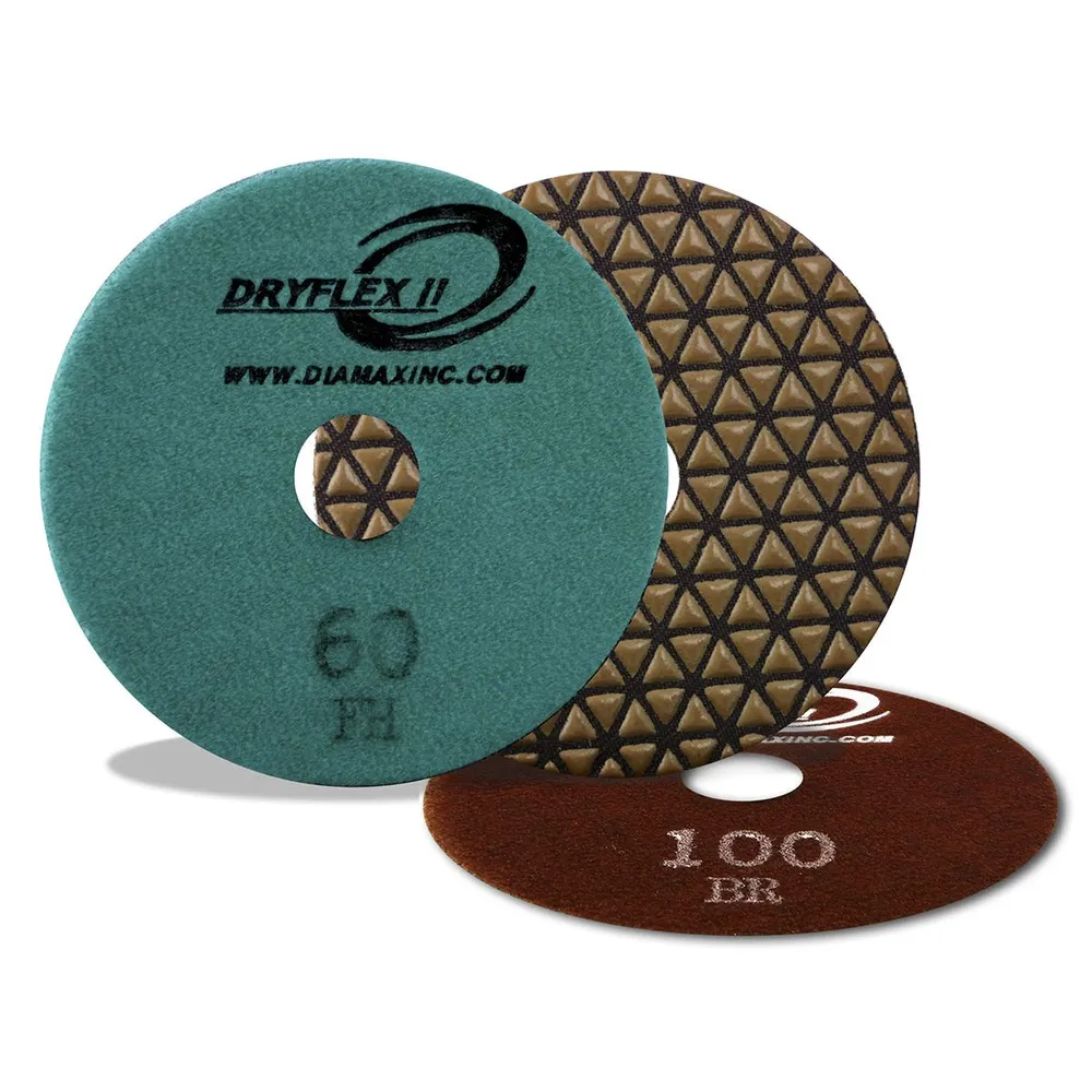 Diamax Dryflex II 4″ Polishing Pads