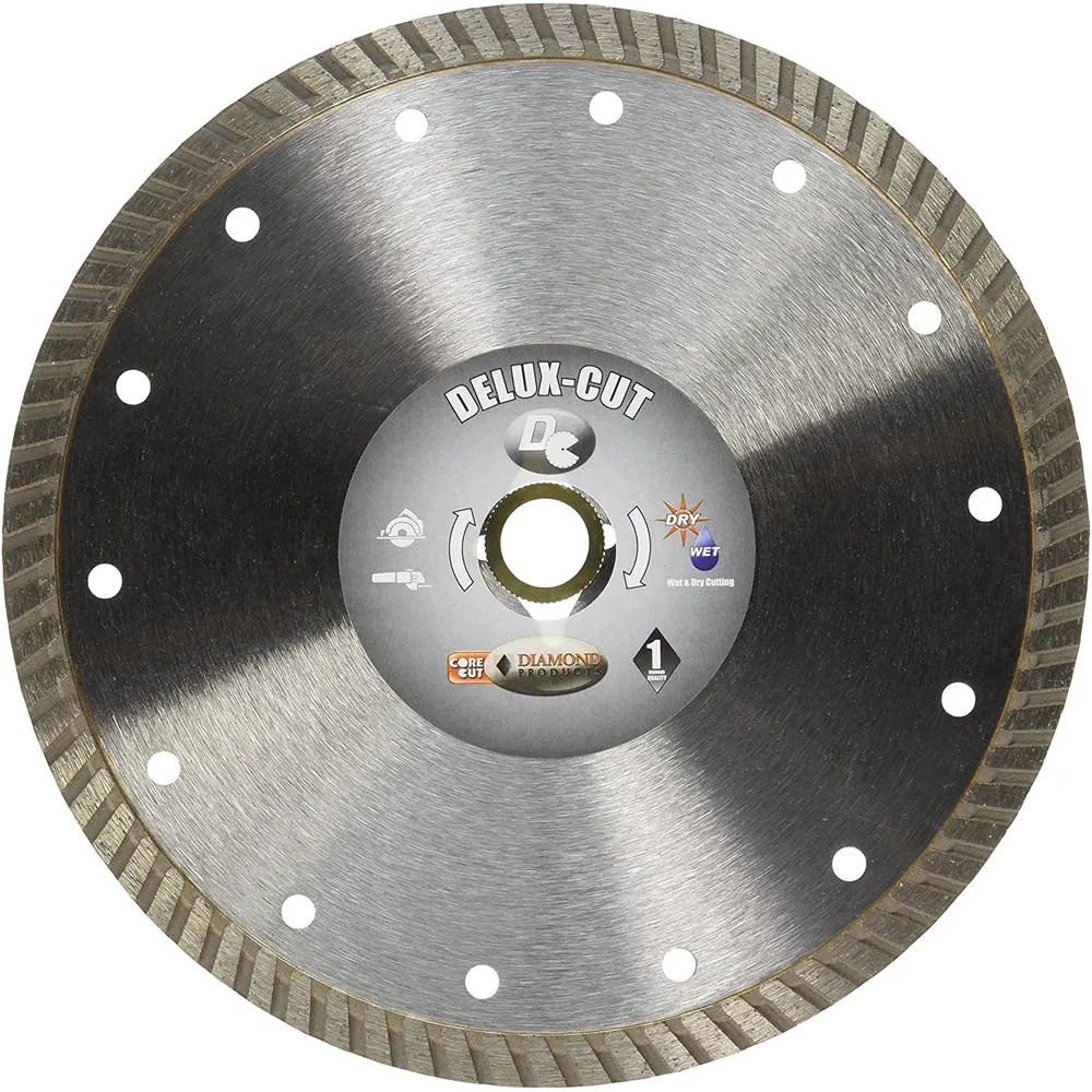 Diamond Products 21163 Delux-Cut Turbo 7″ Diamond Saw Blade