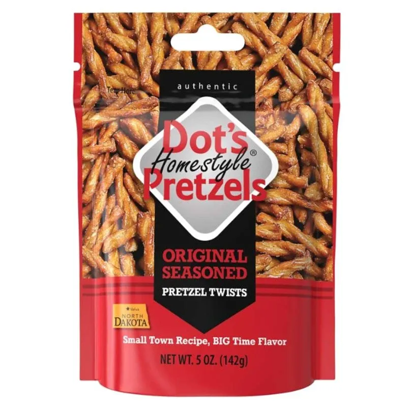 Dot’s Homestyle Pretzels 0008 Pretzels, 5 oz Bag (Pack of 10)