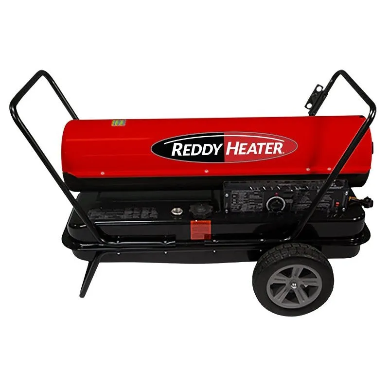 Dura Heat DFA180CV Kero Forced Air Heater, 13 gal Fuel Tank, Kerosene, 140000/180000 Btu, White