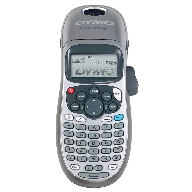 Dymo LetraTag 1749027 Electronic Label Maker, 6.8 mm/s, LCD Printer Display