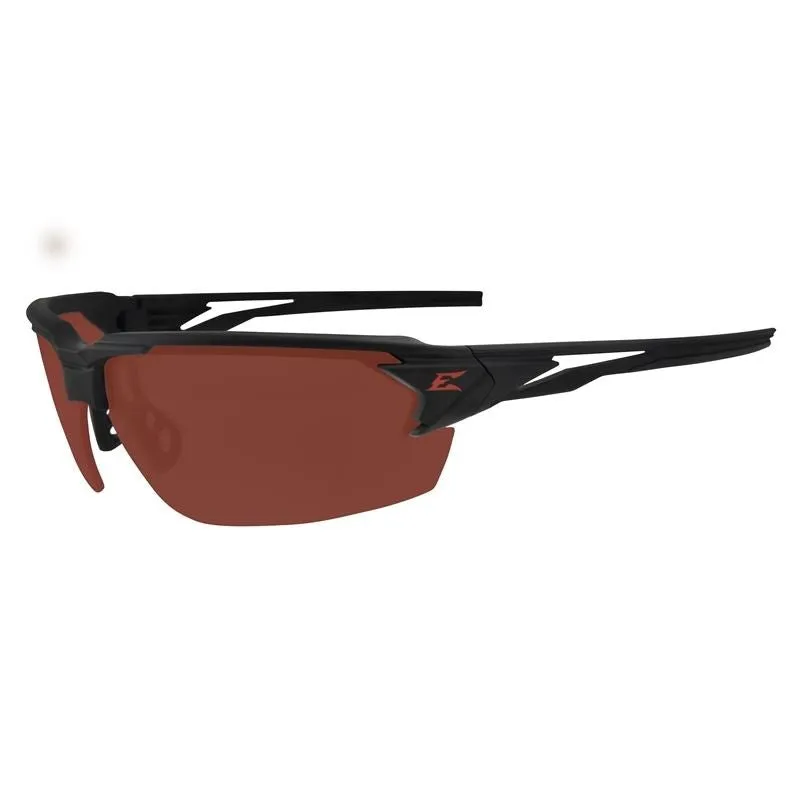 EDGE – Pumori -Safety Glasses Matte Black Frame / Polarized Copper “Driving” Lenses