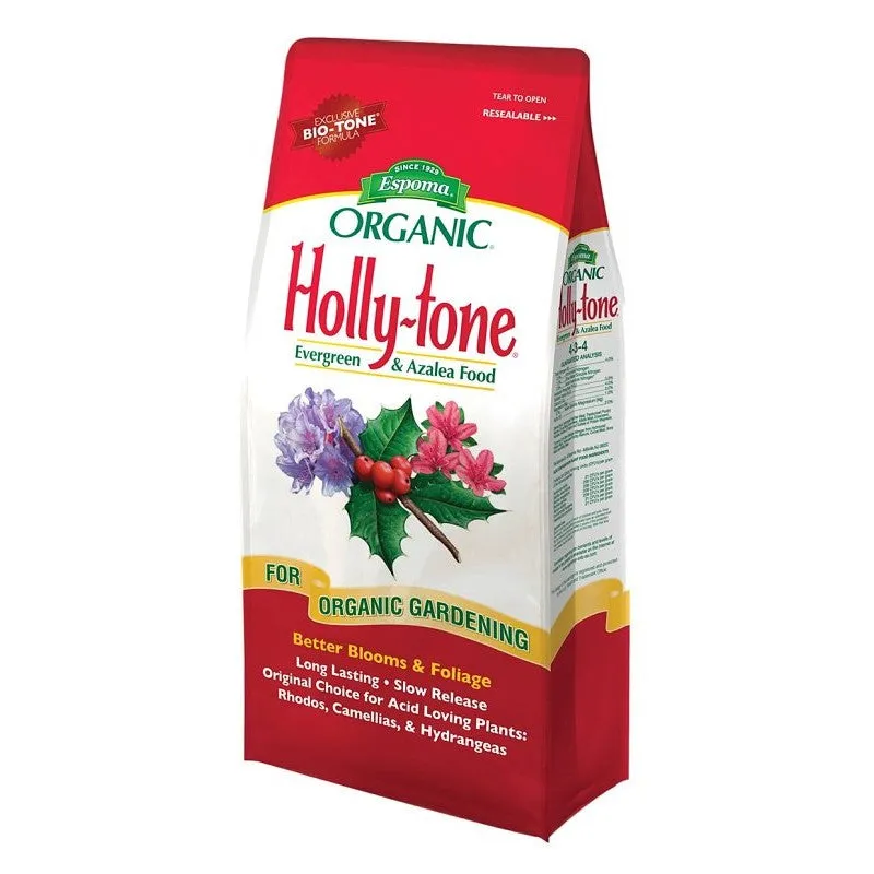 Espoma Holly-tone HT8 Organic Plant Food, 8 lb, Bag, Granular, 4-3-4 N-P-K Ratio