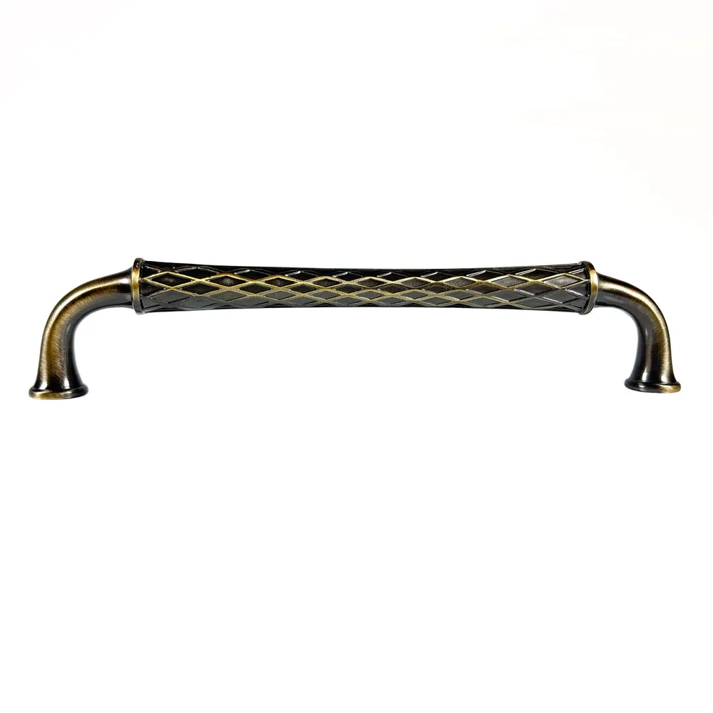 Estate 8 Ibinet & Appliance Pull Solid Brass Antique Satin Finish