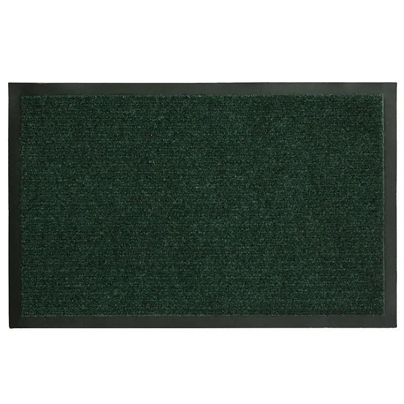 Fanmats 27393 Ribbed Utility Mat, 28 in L, 18 in W, Polypropylene Rug, Green