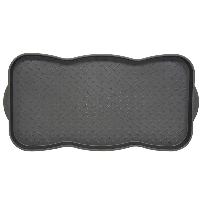 Fanmats 58779 Boot Tray, Plastic, Black, 30 in L, 15 in W
