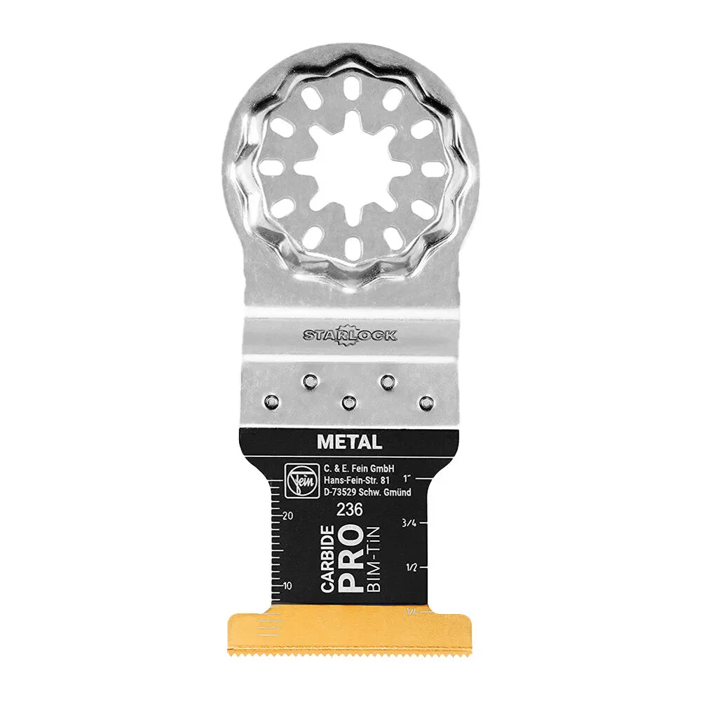 Fein E-Cut Carbide Pro Blade 1-5/8″ – 3 Pack (63502236270)