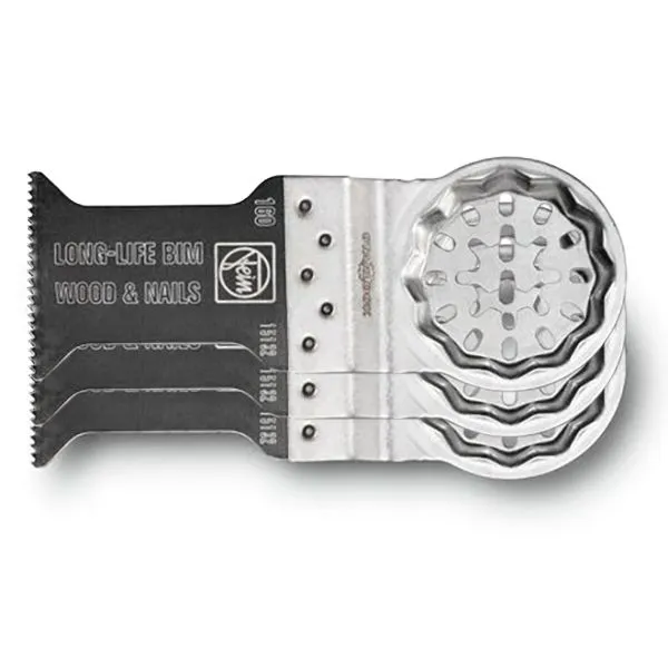 Fein E-Cut Long-Life Saw Blade – 2″ x 1-3/8″ Pack of 3