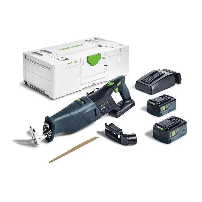 Festool 576951 RSC 18 5.0 EB-Plus Cordless Reciprocating Saw