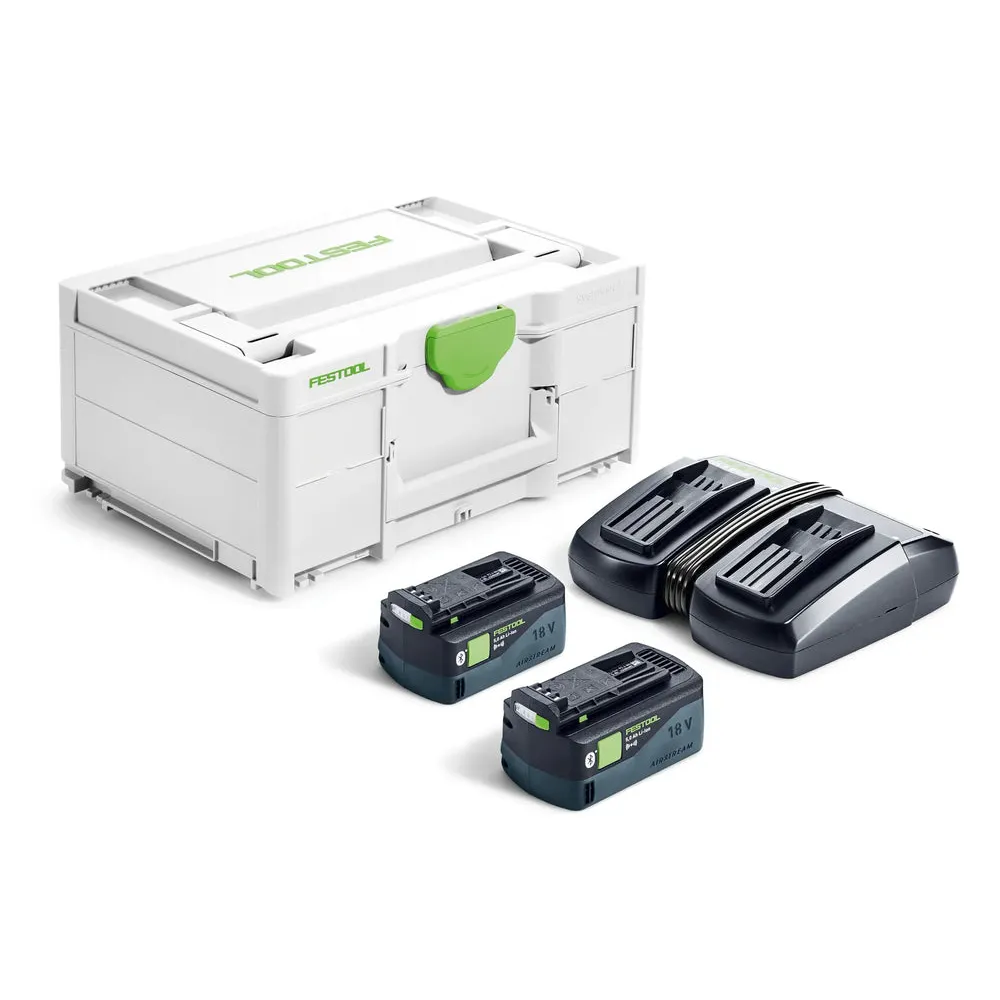 Festool 577079 SYS 18V 2×5,0/TCL 6 DUO Energy Set